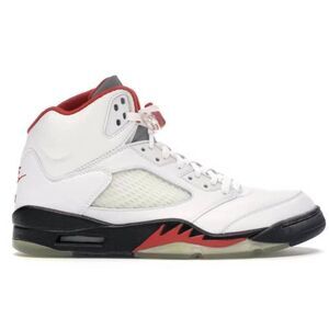 NIKE Air Jordan 5 Retro 'Fire Red' TD Sneakers Suze 9C